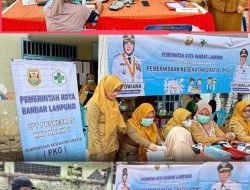 Puskesmas Way Halim II Gelar CKG Gratis Saat Pembagian Beras di Gunung Sulah