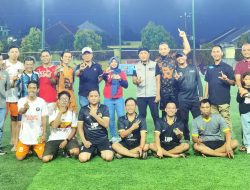 Manajer Minisocer PWI Lampung Mayang Suri Djausal Berikan Dukungan Langsung kepada Pemain saat Berlatih